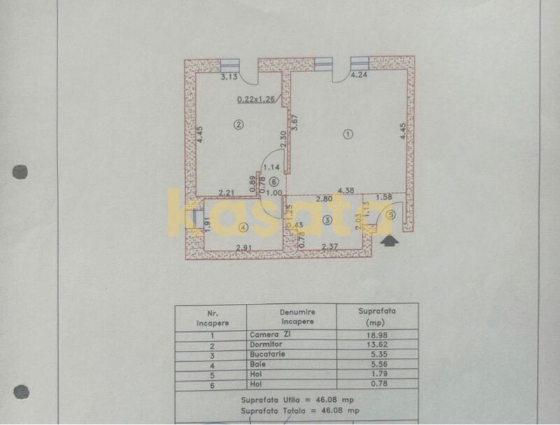 Ilfov 2 camere  Cosmopolis  parter  46mp utili   92mp curte